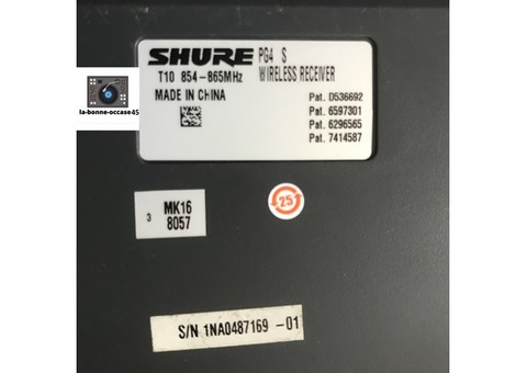 Vend récepteur PG4 S SHURE