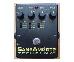 Pédale effets GT2 SansAmp