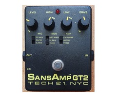 Pédale effets GT2 SansAmp