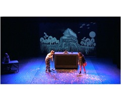 Cyclo de projection noir