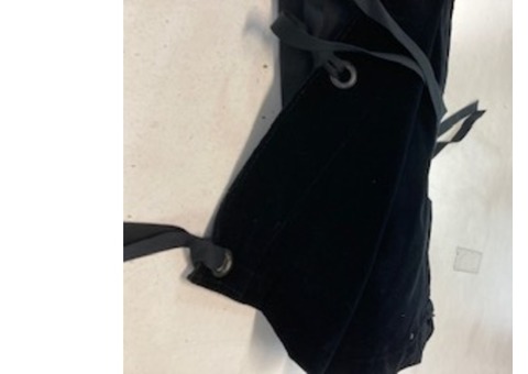 REF149 pendrillon en velours noir