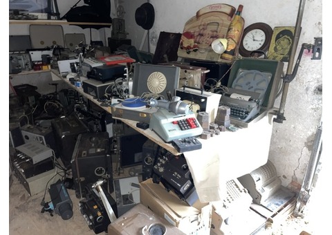 Grand lot de projecteurs anciens