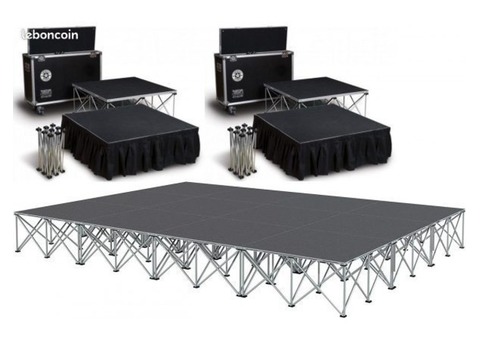 Scène Praticable Intellistage 12 m2