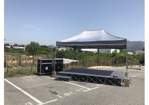 Scène Praticable Intellistage 12 m2