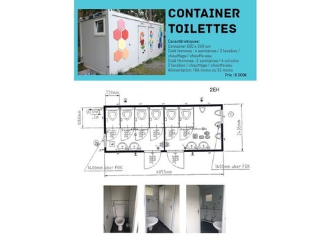 Container Toilettes