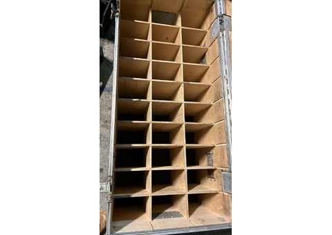 Flightcase compartimenté 120x60cm environ