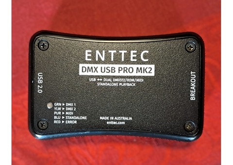 BOITIER ENTTEC DMX USBPRO MKII