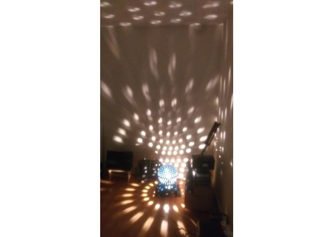 Boule disco multi faisceaux rotative Pollux Starway