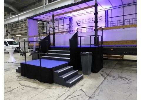 1 ESCALIER PODIUM HT 060 x LARGEUR 1m