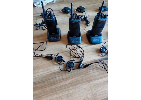 Talkiewalkie PMR Kenwood Microcasque Kenwood