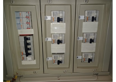 armoires electriques 63A tri prestation