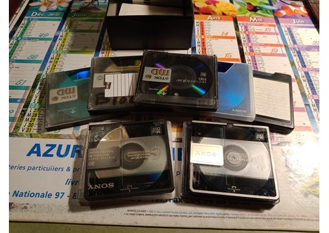Lot minidisk 80min