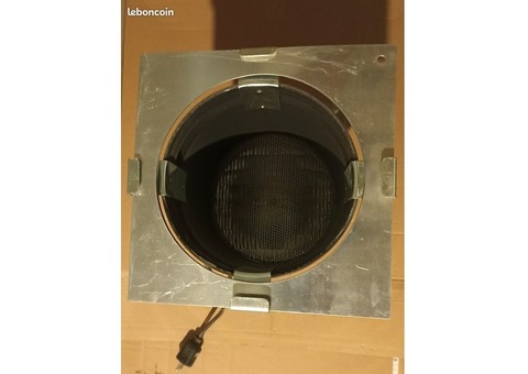 PAR 64 gris métal long complet avec lampe 1000w