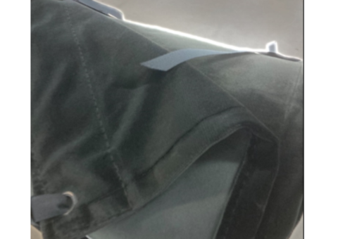 REF 172 RIDEAUX VELOURS NOIR 280 x 360