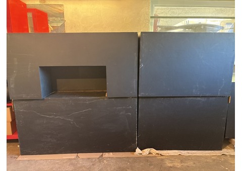 Modules en bois ignifugés