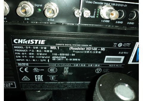 CHRISTIE ROADSTER 14K HD