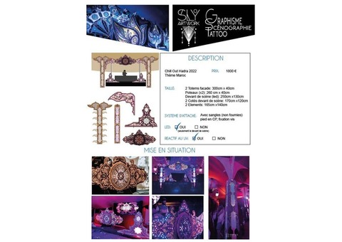 Decorations scéniques