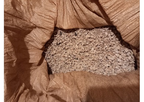 Granulés liège naturel peint clair et foncé