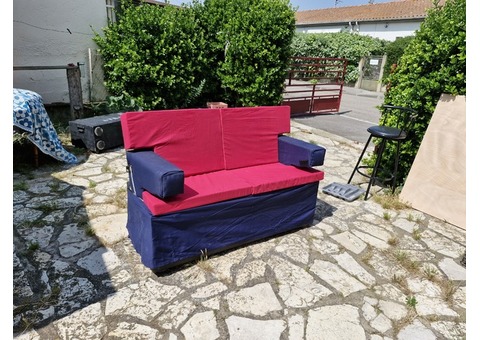 Banquette convertible pour spectacle