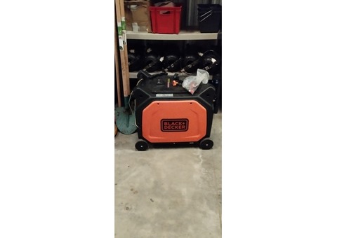 Groupe électrogène Black et Decker BXGNi6500E