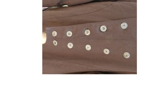 Manteau marron de costume piratemousquetairechasseur de vampires Van Helsing Epic Armoury Taille M