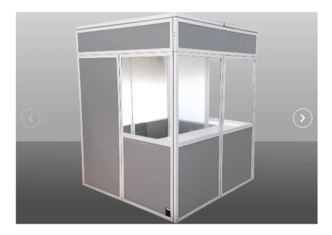 Cabine de traduction JPmball Grise