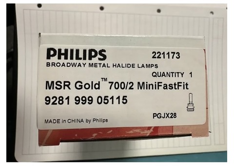 Lampes msr gold minifastfit 7002 Philips