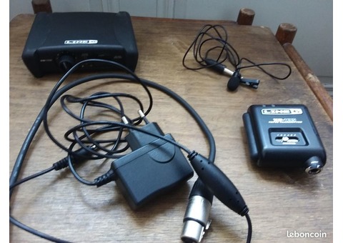 3 Micros HF cravate possibilité vente à lunité 85 euros