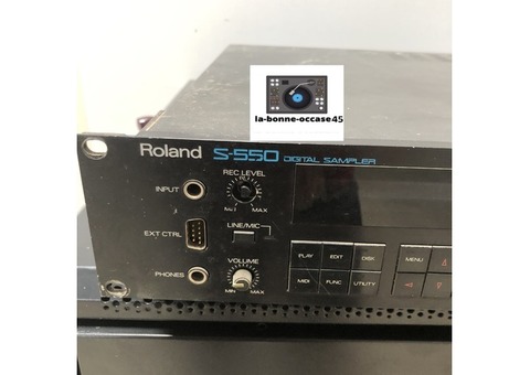 Vend Sampler S 550 Roland