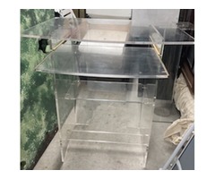 Bureau plexiglas