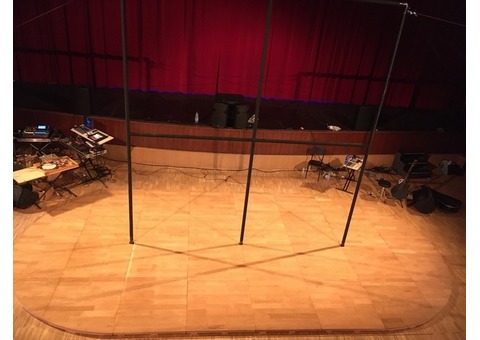 STRUCTURE DE CIRQUE HYBRIDE MÂT CHINOIS PLANCHER