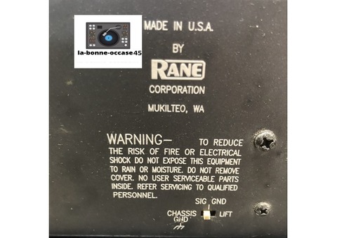 Vend égaliseur ME 60 Rane