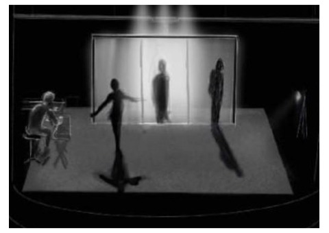 Structure en aluminium laies de tissu type paravent