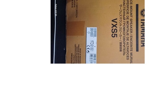 paire denceinte YAMAHA VXS5 noire