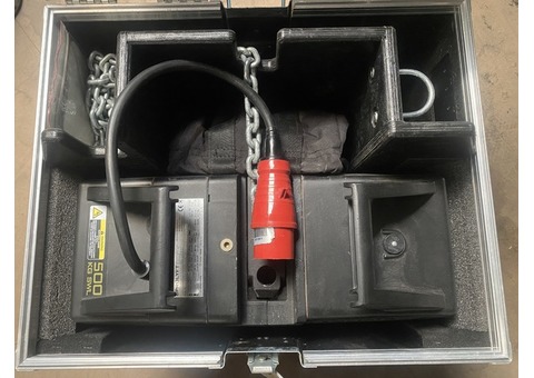 Palan Prolyft 500 kg en flycase 19 m de chaîne
