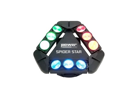 SPIDER STAR Power lighting NEUF
