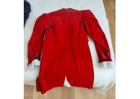 Costume 2 pièces veste velours