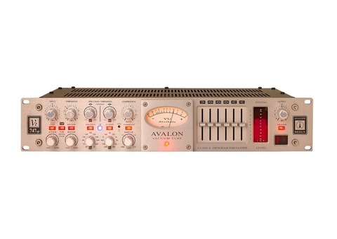 Avalon VT747SP Compresseur Égaliseur stéréo à tubes