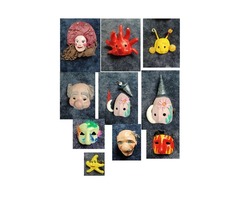 Vends masques de théâtre jeune public ou autres