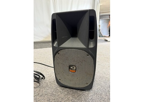 Enceintes actives Montarbo MT200A flight cases lot de 2