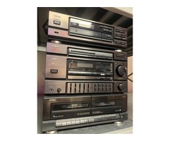 Ensemble lecteur CD Stereo cassette Receiver