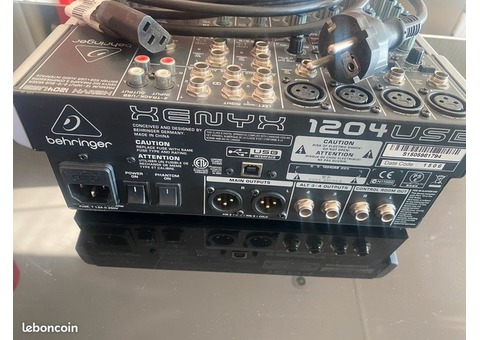 Console de mixage Behringer XENYX 1204USB