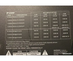Vends Lab Gruppen fp 6400