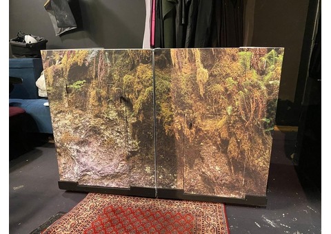 2 modules à roulettes adaptables avec leds intégrés Véhicule Boite de nuit banc