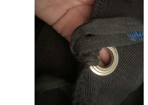 Pendrillonrideaux de scène coton noir L3m x H6m