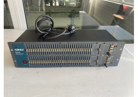 Ashly GQX3102 Égaliseur graphique stéréo 2x31 bandes