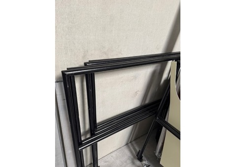 Lot de 8 gardes corps Fortex pour praticables