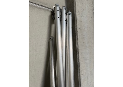 Lot barres de renfort pieds de praticables