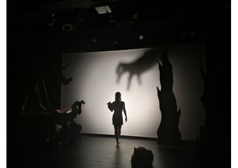 Toile retro gris clair 5m3m