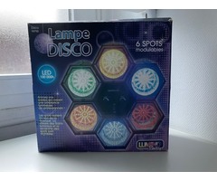 Lampe Disco 6 spots